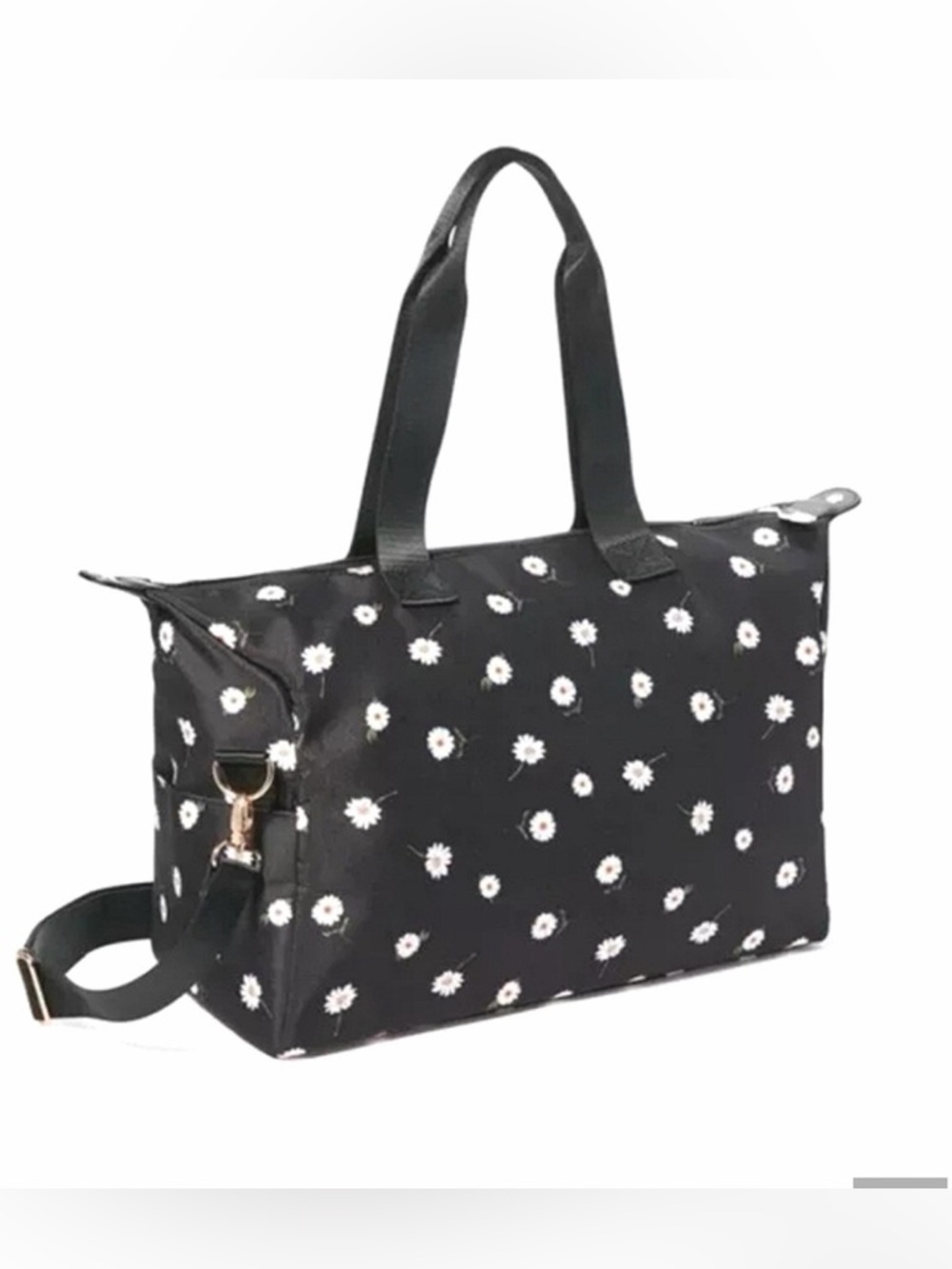 Alice + Olivia by Stacey Bendet Daisy Print Floral Travel Duffel Bag β NWT - Picture 6 of 10